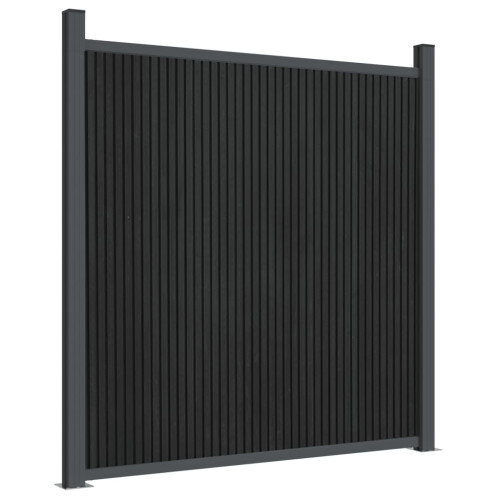 VidaXL vidaXL Zaunelement Grau 173x186 cm WPC 1