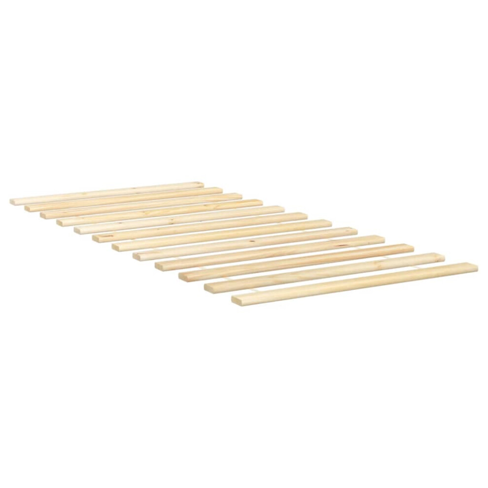 vidaXL Bed Slats Replacement Slats Slatted Base 90x200 Cm Solid Wood Pine