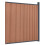 VidaXL vidaXL Zaunelement Braun 173x186 cm WPC 2