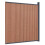 VidaXL vidaXL Zaunelement Braun 173x186 cm WPC 6