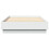 VidaXL vidaXL Bed Frame with LED Lights Home Bed Base White 75x190 cm Small Single 6