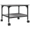 VidaXL vidaXL Printer Stand 2-Tier Office Printer Table Grey Sonoma Engineered Wood 9