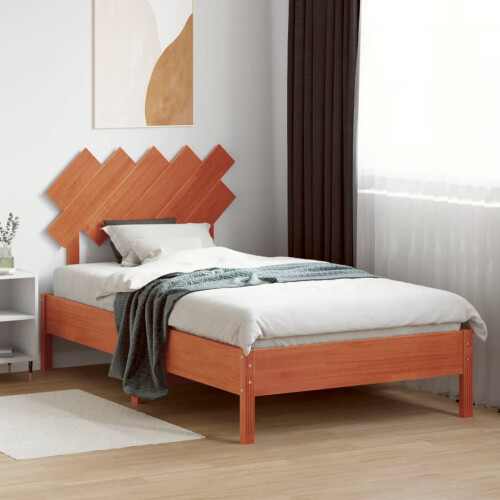 VidaXL vidaXL Headboard Bed Header Bed Headboard Wax Brown 100 cm Solid Wood Pine 2