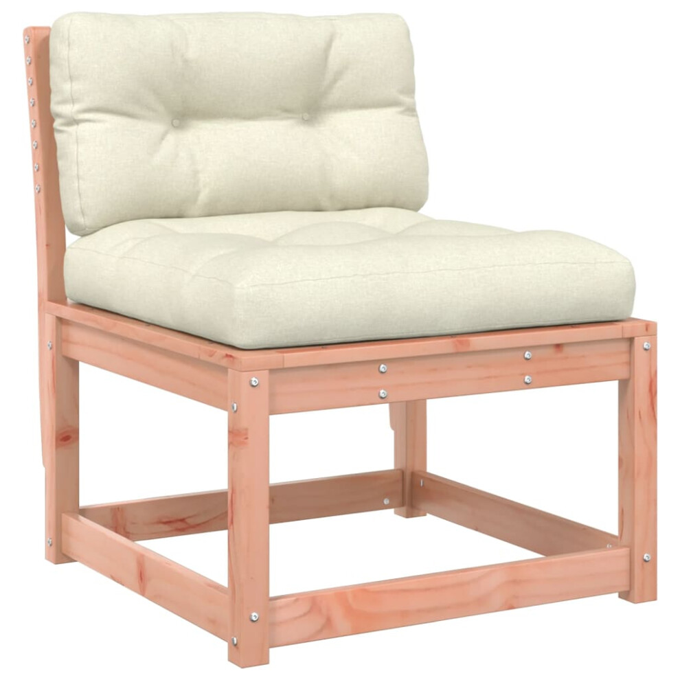 Vidaxl Garden Sofa With Cushions Outdoor Sofa Chair Couch Solid Wood Douglas
