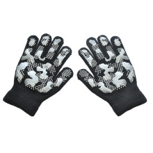 Farfi Kids Autumn Winter Camouflage Anti Slip Knitted Gloves Boys Girls Sports Mitten