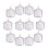 12 Pcs Led Table Lamp Floating Tea Light Led Decorative Lights Glitter Tea Lights Flickering Tea Light 2