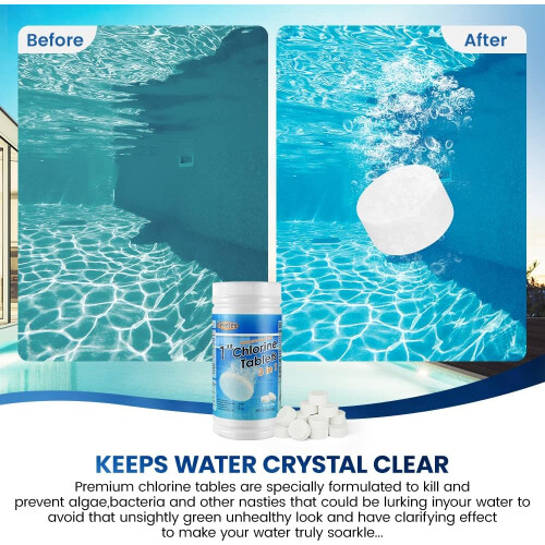 Chlorine Tablets for Swimming Pool, Chlorine Tablets for Jacuzzi 1