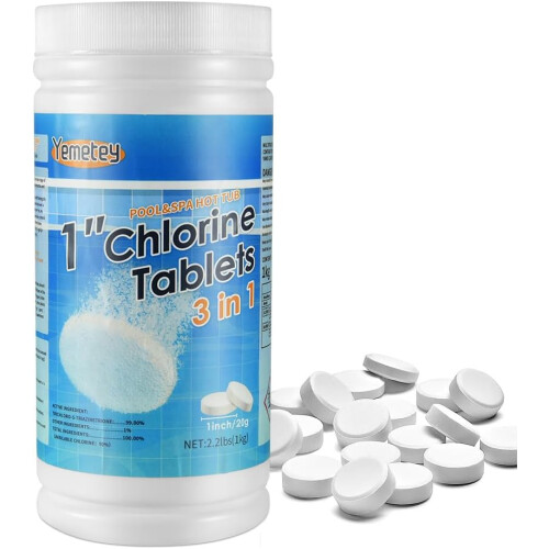 Chlorine Tablets for Swimming Pool, Chlorine Tablets for Jacuzzi