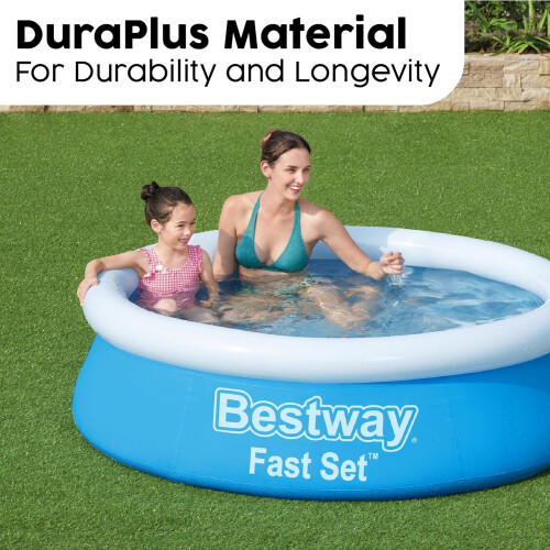 8ft Fast Set Pool Above Ground Swimming Pool Outdoor Inflatable Pool