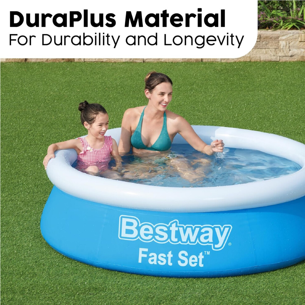 8ft Fast Set Pool Above Ground Swimming Pool Outdoor Inflatable Pool