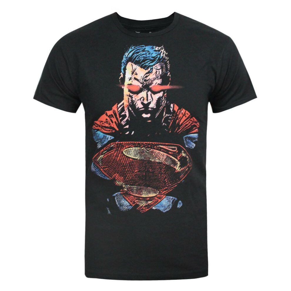 DC Comics Short Sleeved T-Shirt (Mens Black)