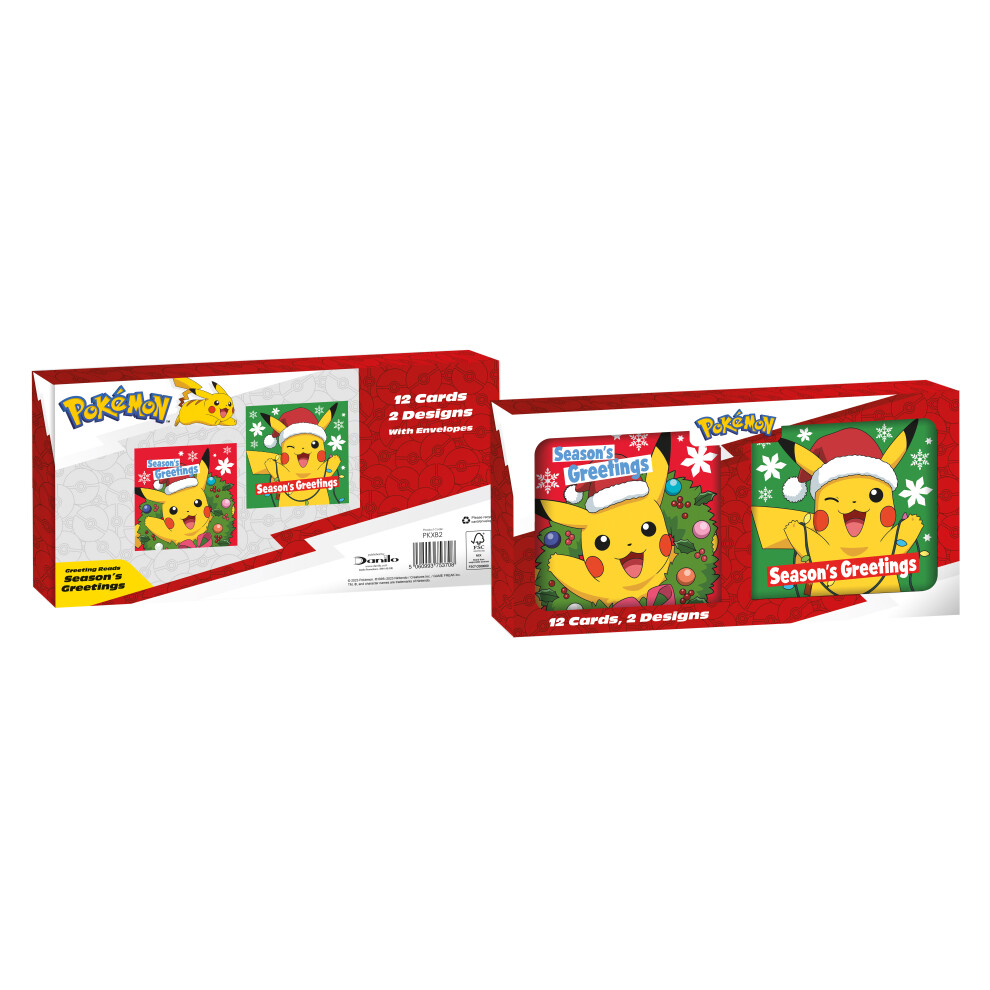 Pokemon Christmas Card Multipack