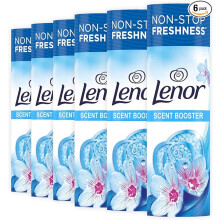 Lenor In-Wash Scent Booster Laundry Beads A Freshness Boost That Lasts Spring Awakening (pack of 6 x 245g)