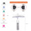 Luggage Scale Portable Digital Scale Electronic Suitcase Scale 7