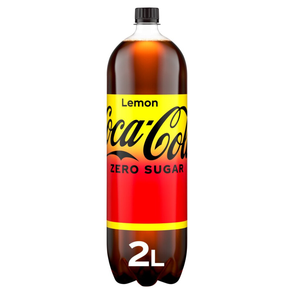 Coca-Cola Zero Sugar Lemon 2L (pack of 6)