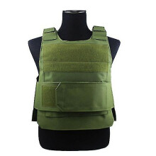 (Green) Lightweight Tactical Protective Vest Tactical Vest Outdoor Combat Training Games Vest For Men Adjustable