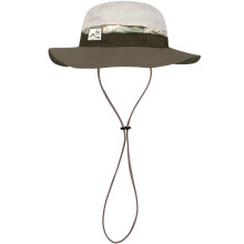 (LXL, Brindle) Buff Adults Explore Booney UPF 50 Lightweight Festival Bucket Hat - Brindle