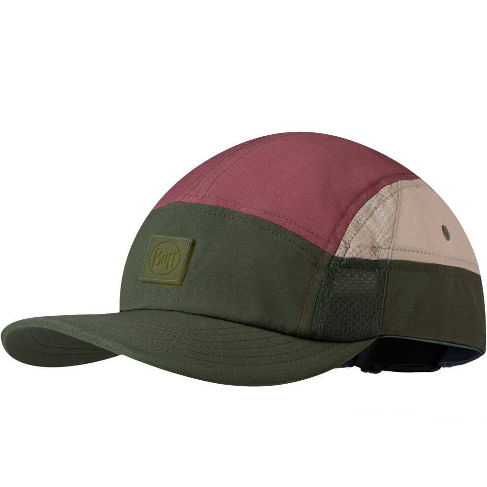 (LXL, Military) Buff Adults 5 Panel Go UPF 50 Adjustable Lightweight Running Cap Hat