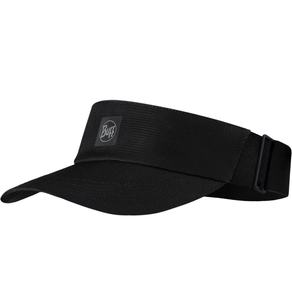 Buff Adults Solid Go Visor Elasticated Adjustable Running Cap Visor Hat Not,Specified