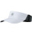 Buff (SM, White) Buff Adults Solid Go Visor Elasticated Adjustable Running Cap Visor Hat 1