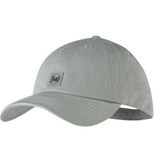 (One Size, Grey) Buff Adults Solid UPF 50 6 Panel Lightweight Running Baseball Cap Hat