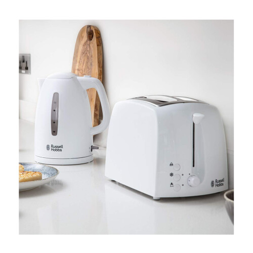 Russell Hobbs Russell Hobbs - Textures - 2 Slice Toaster - White 1