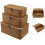 3 Pcs Woven Storage Chests With Lid 5