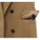 (Black, M) Women Wool Blend Coat Lapel Mid-long Coat 2