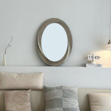 Antique Baroque Gold Oval Wall Decor Mirror Beveled Frame 60x80cm