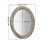 Antique Baroque Gold Oval Wall Decor Mirror Beveled Frame 60x80cm 4