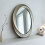 Antique Baroque Gold Oval Wall Decor Mirror Beveled Frame 60x80cm 6