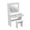 Living And Home Hollywood Dressing Table Set with Large Lighted Mirror 3