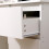 Living And Home White Hollywood Dressing Table with 4 Drawers and Large LED Lighted Mirror 5