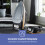 GEEPAS Geepas Cordless Steam Iron Ceramic Soleplate 2400W - Black 6