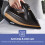 GEEPAS Geepas Cordless Steam Iron Ceramic Soleplate 2400W - Black 9