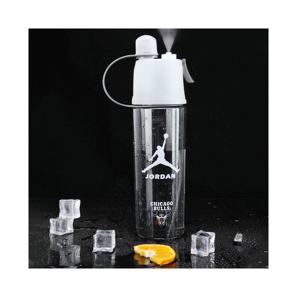 (Jordan) Jordan Kobe James Sports Spray Water Cup Portable Student Large Capacity Kettle