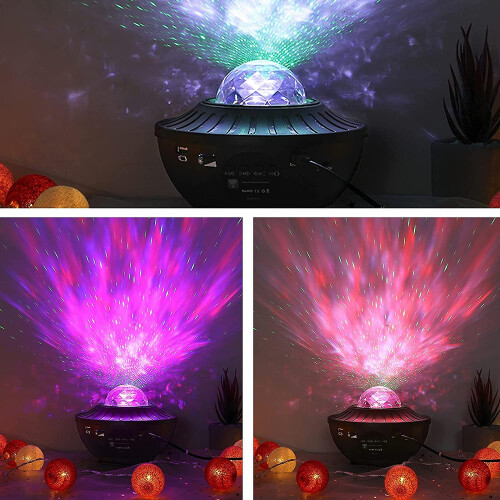 Led Starlight Projector, Transmitter Starlight Projector Night Light With 2