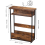 Narrow Side Table Small Rustic Slim Sofa End Vintage Industrial Storage Coffee Unit 7