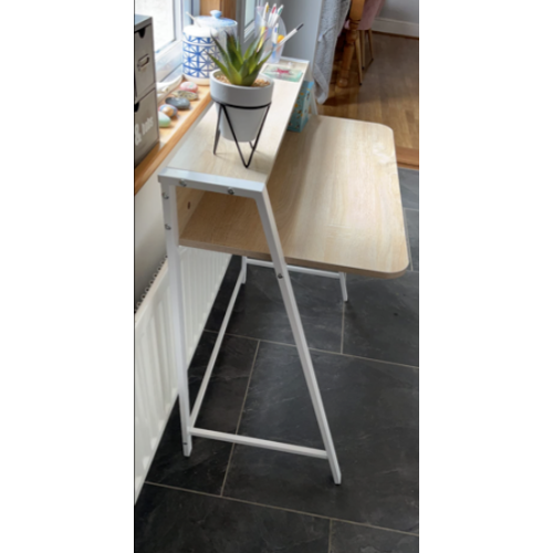 Modern Computer Desk Small Compact Workstation Metal Kids Office Writing Table 1