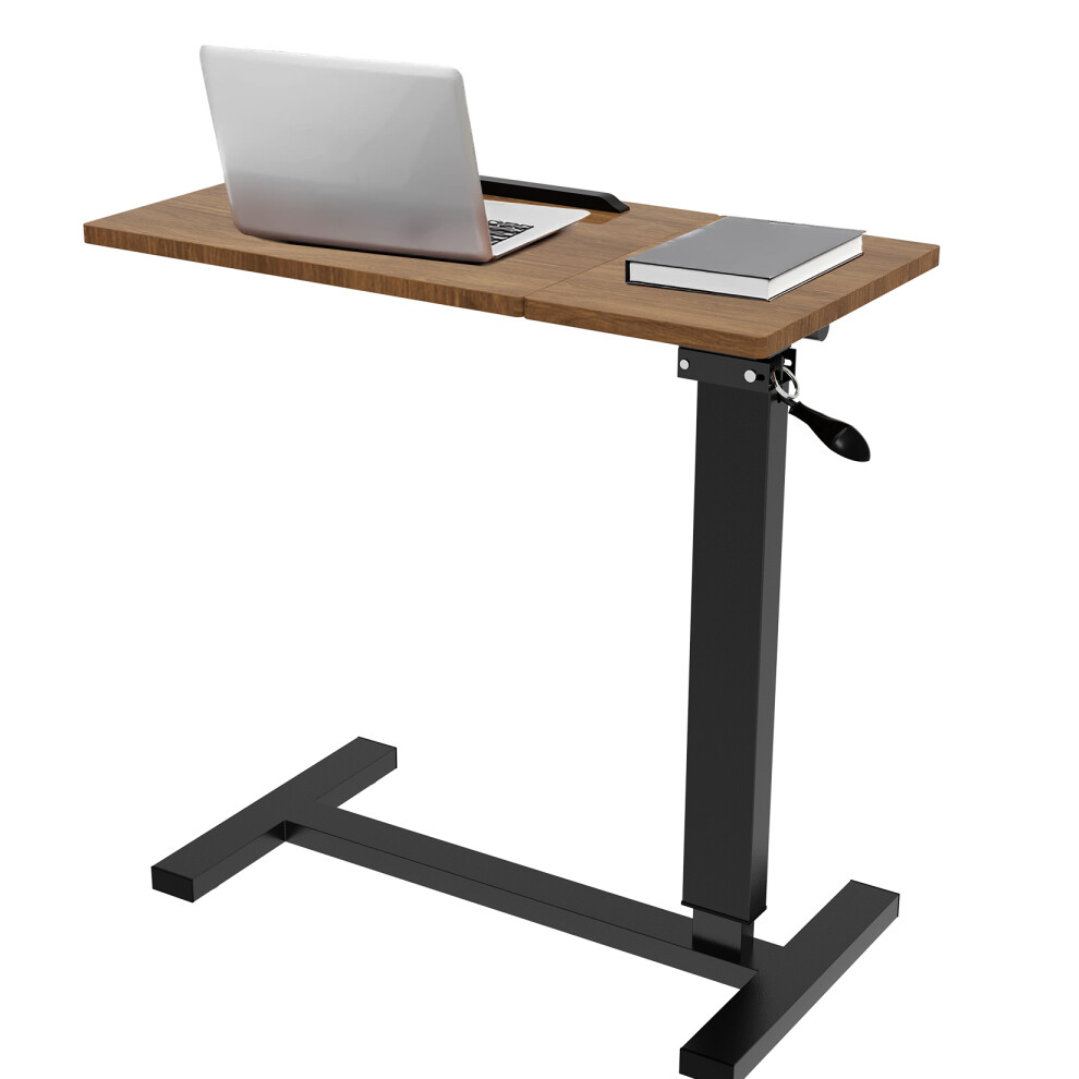 Rolling Over Bed Bedside Desk with Wheels Sofa Side Table