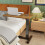 Rolling Over Bed Bedside Desk with Wheels Sofa Side Table 8