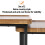 Set of 2 Industrial Nesting Rectangle Coffee Accent Tables 12