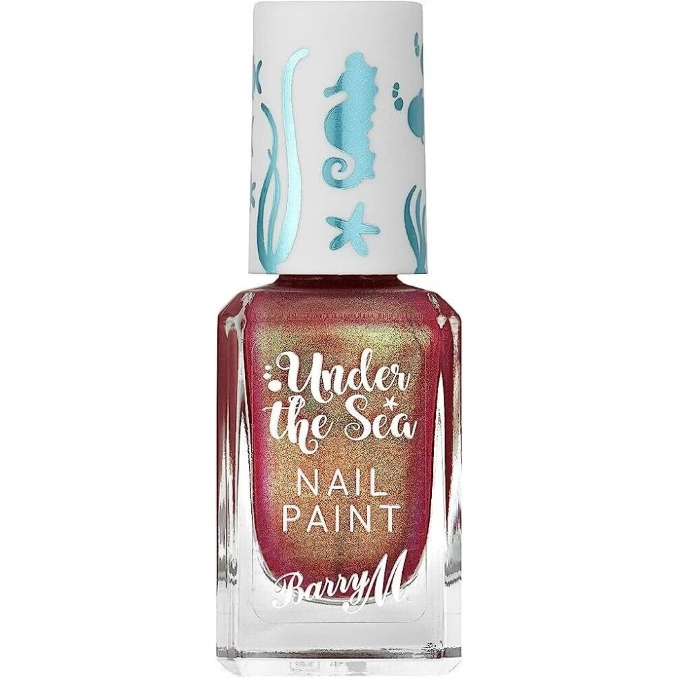 Barry M Cosmetic Under The Sea Nail Paint 10ml Pacific Flame