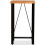 VidaXL (3 piece) vidaXL Bar Set Kitchen Dining Table and Stools Solid Acacia and Reclaimed Wood 3