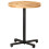 VidaXL (60 x 75 cm) vidaXL Bistro Table with Live Edges Bar Dining Table Restaurant Dinner Table 1