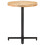 VidaXL (60 x 75 cm) vidaXL Bistro Table with Live Edges Bar Dining Table Restaurant Dinner Table 2