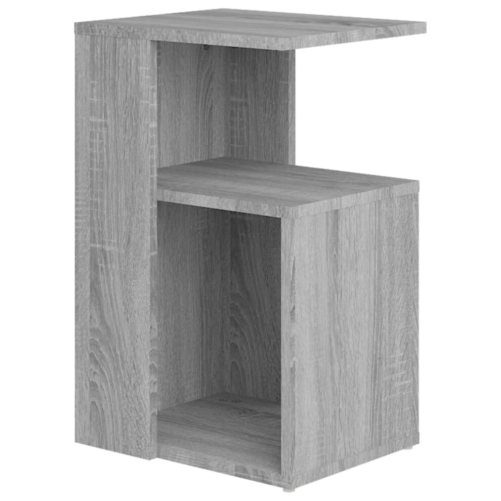 Vidaxl (Grey Sonoma) Side Table Hallway End Sofa Table Coffee Couch Table Engineered Wood