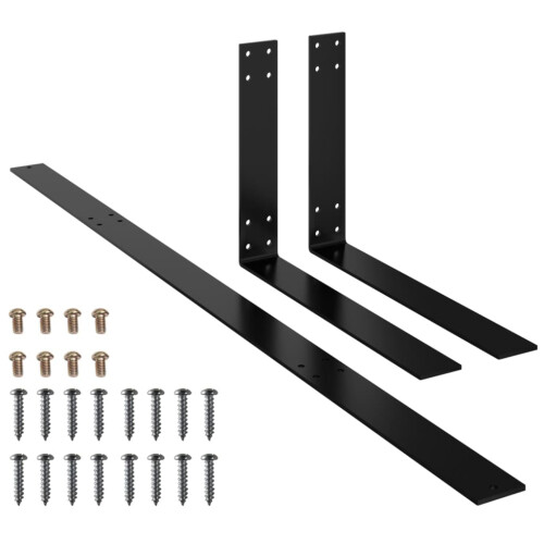 VidaXL (black) vidaXL Backrest for Pallet Sofa Iron Sofa Accessory Multi Colours 110/70 cm