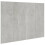 VidaXL (concrete grey) vidaXL Bed Headboard Bedroom Bed Header Decorative Headboard Engineered Wood 2