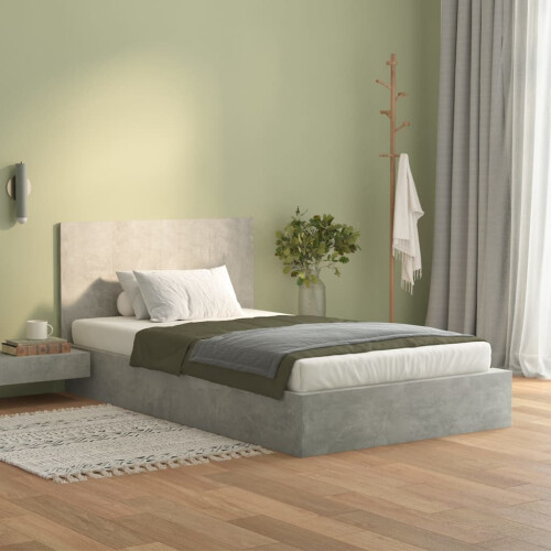 VidaXL (concrete grey) vidaXL Bed Headboard Bedroom Bed Header Decorative Headboard Engineered Wood 2
